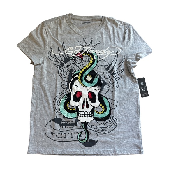 Ed Hardy Tee Shirt - Picture 1 of 3